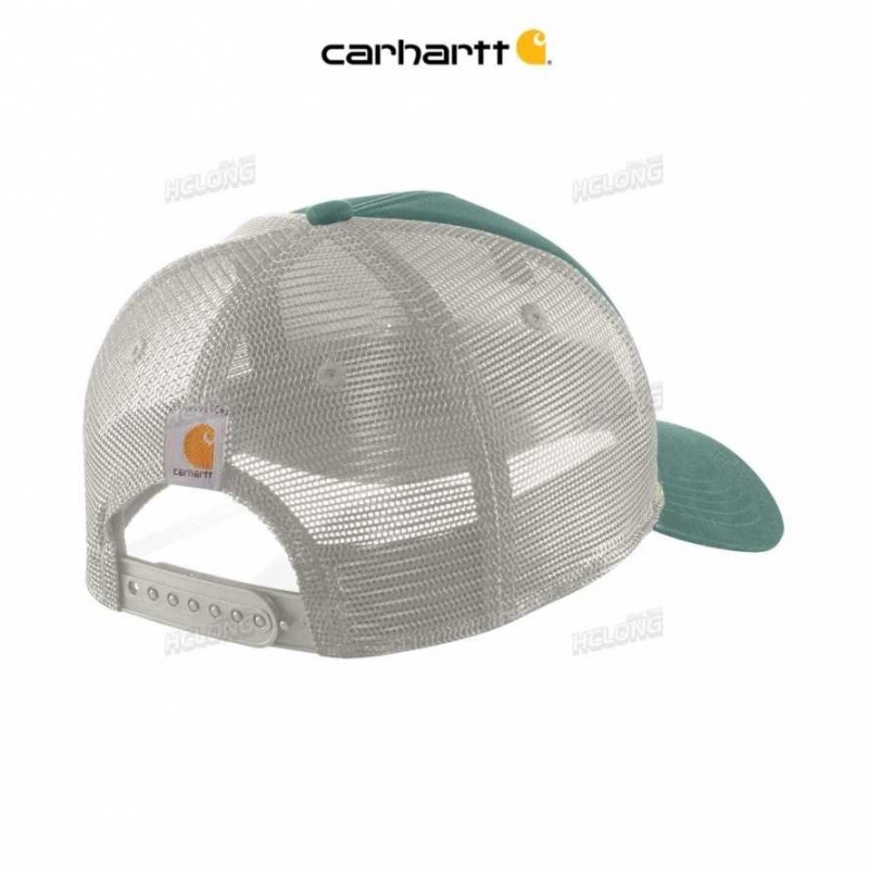 Vert Carhartt Tela Mesh-Back Crafted Patch Cap - Danmark FDP-3901438