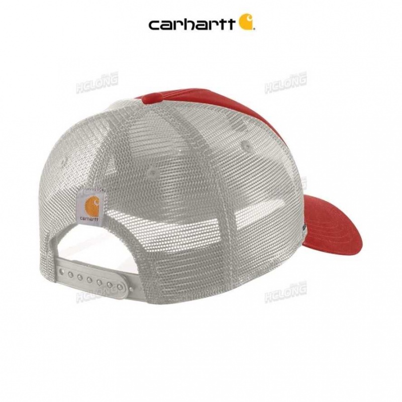 Chili Pepper Carhartt Tela Mesh-Back Crafted Patch Cap Chili - Danmark HBA-9951297