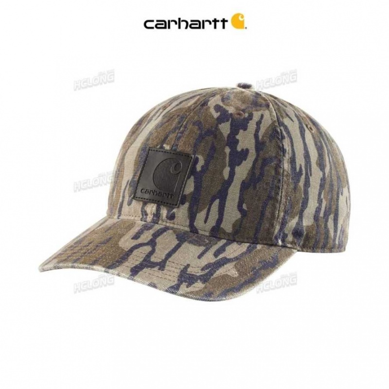 Camouflage Carhartt Tela Camo Cap - Danmark KSJ-3209755