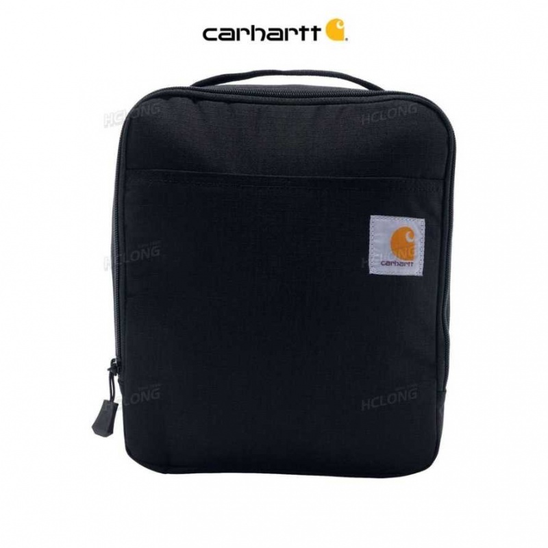 Noir Carhartt Cargo Series Insulated 4 Can Lunch Cooler - Danmark QTZ-2189067