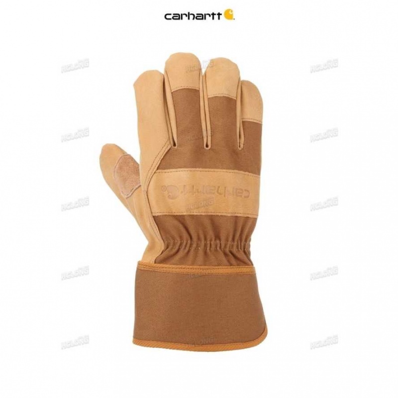 Marron Carhartt Sécurité Cuff Travail Glove - Danmark TYB-9633256