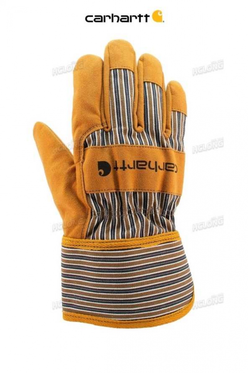 Marron Carhartt Synthétique Daim Sécurité Cuff Travail Glove - Danmark BDI-7497725