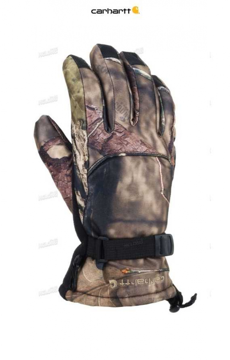 Moss Carhartt Hunt Imperméables Insulated Camo Gauntlet Glove - Danmark SWV-5391802