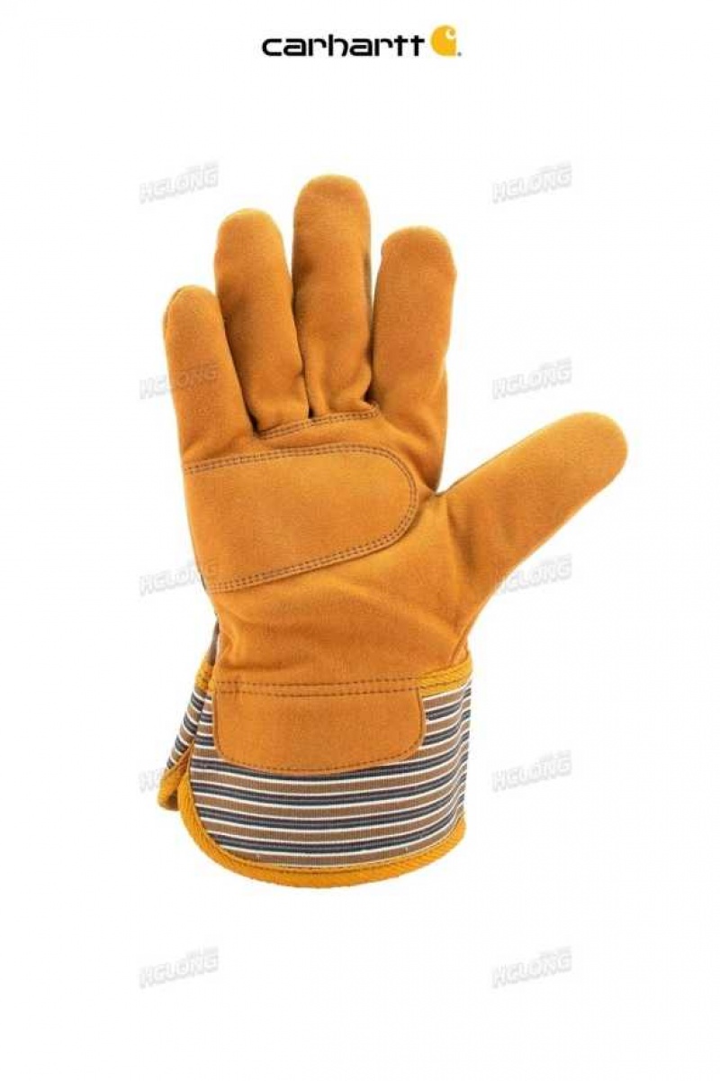 Marron Carhartt Synthétique Daim Sécurité Cuff Travail Glove - Danmark BDI-7497725