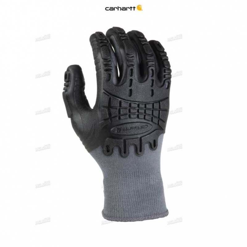 SHADOW HEATHER Carhartt Impact C-Grip Glove SHADOW - Danmark GUJ-6558375