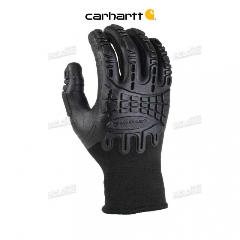 Noir Carhartt Impact C-Grip Glove - Danmark JPG-0489342