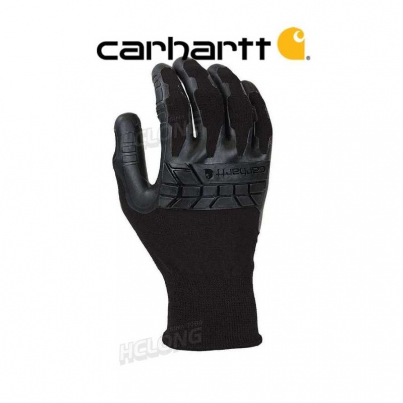 Noir Carhartt Knuckler C-Grip Glove - Danmark BAF-2553028