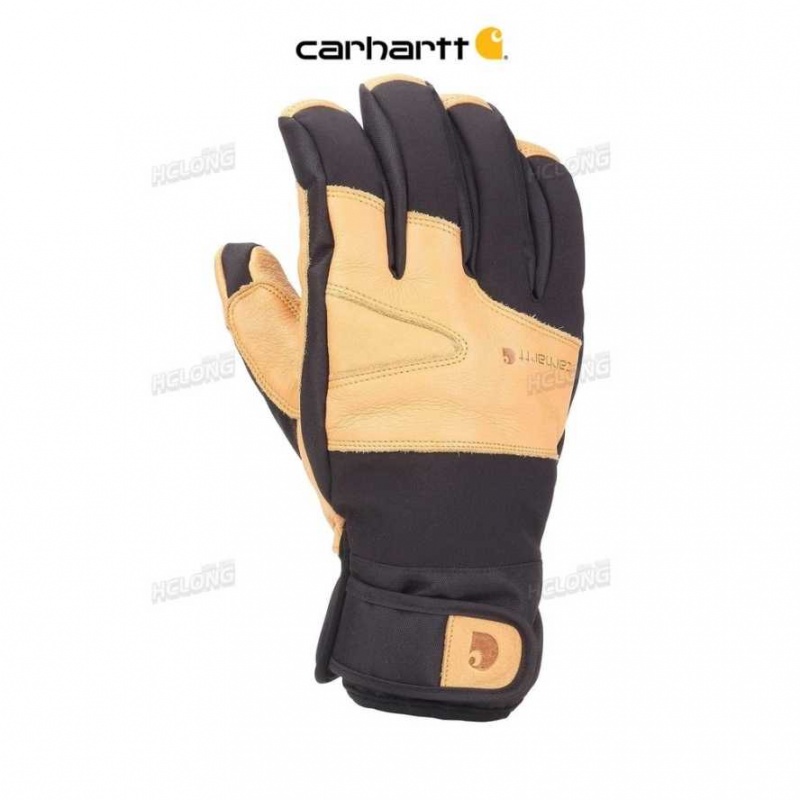 Marron Noir Carhartt D'hiver Dex Cow Grain Insulated Glove Marron - Danmark OLM-5373785