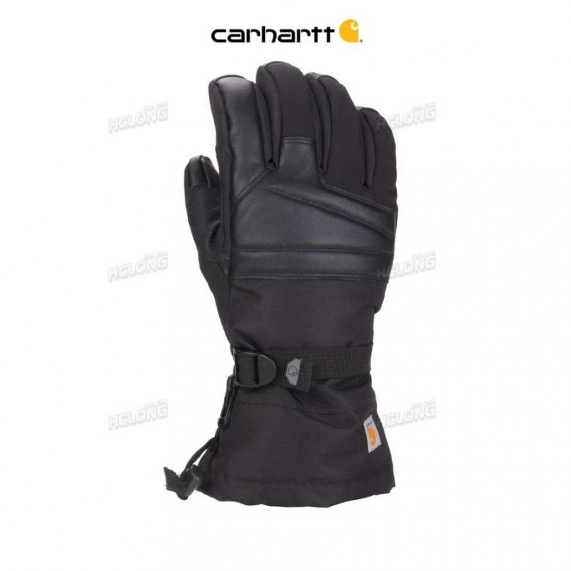 Noir Carhartt Cold Snap Insulated Glove - Danmark CVZ-2721234