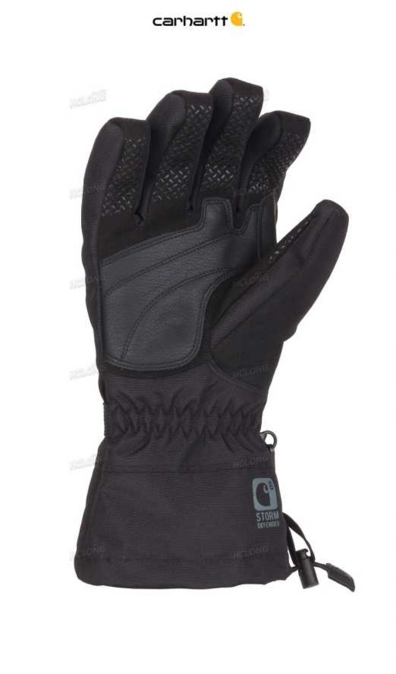 Noir Carhartt Pipeline Insulated Glove - Danmark SSA-5306793