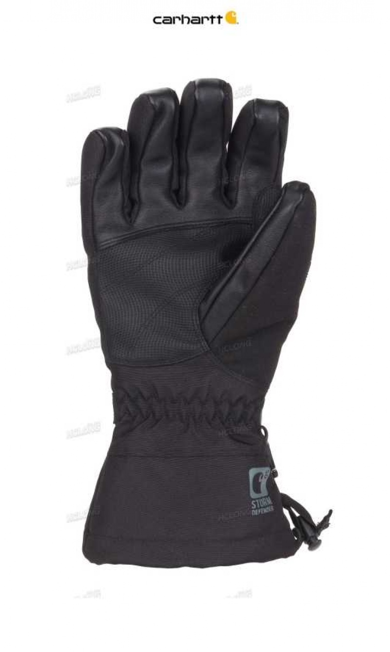 Noir Carhartt Cold Snap Insulated Glove - Danmark CVZ-2721234