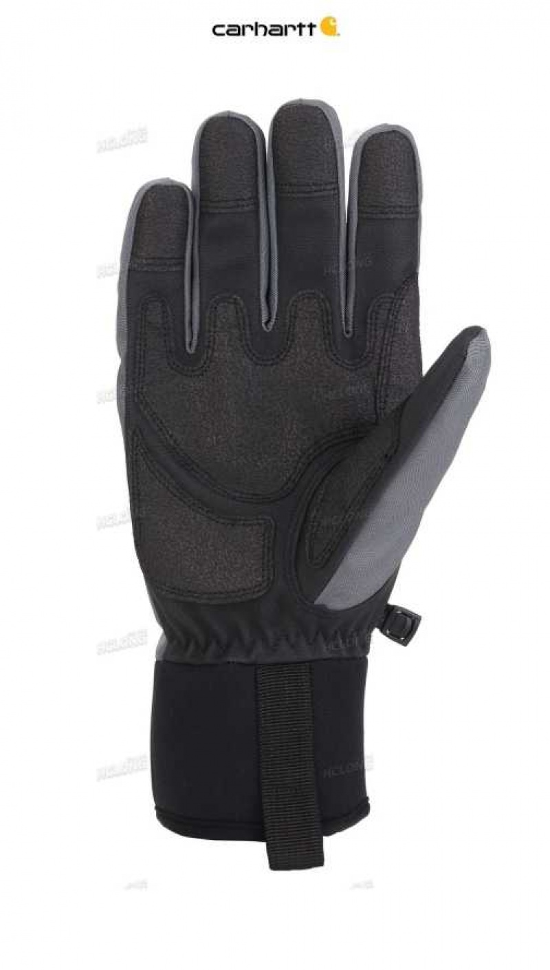 Grise Foncé Noir Carhartt Flexer Insulated Glove Grise Foncé - Danmark MFL-0829251