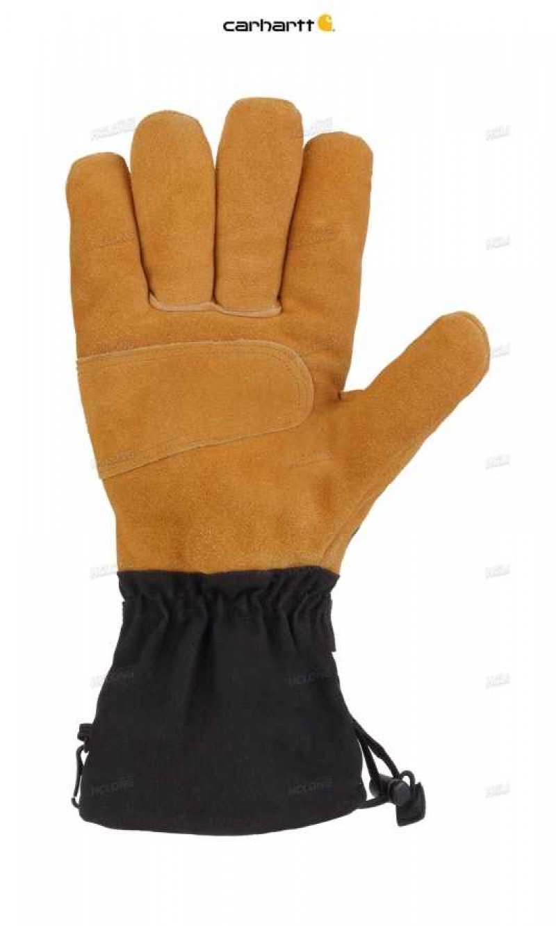 Noir Carhartt Storm Defender Snowdrift Travail Glove - Danmark HOE-0015260