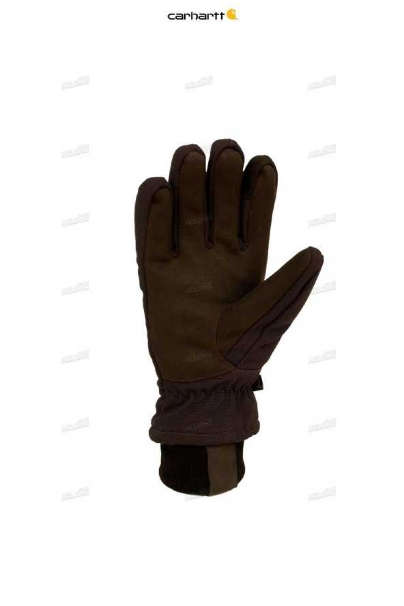 Noir Carhartt Insulated Duck Synthétique Cuir Knit Cuff Glove - Danmark FYD-3216704