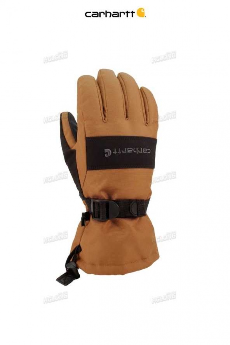 Marron Noir Carhartt Imperméables Insulated Glove Marron - Danmark YKL-7062526