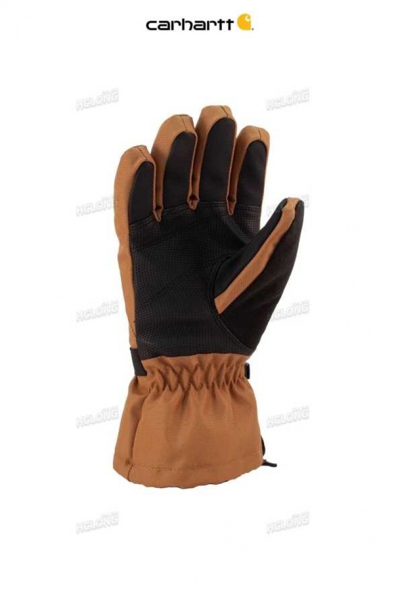 Marron Noir Carhartt Imperméables Insulated Glove Marron - Danmark YKL-7062526