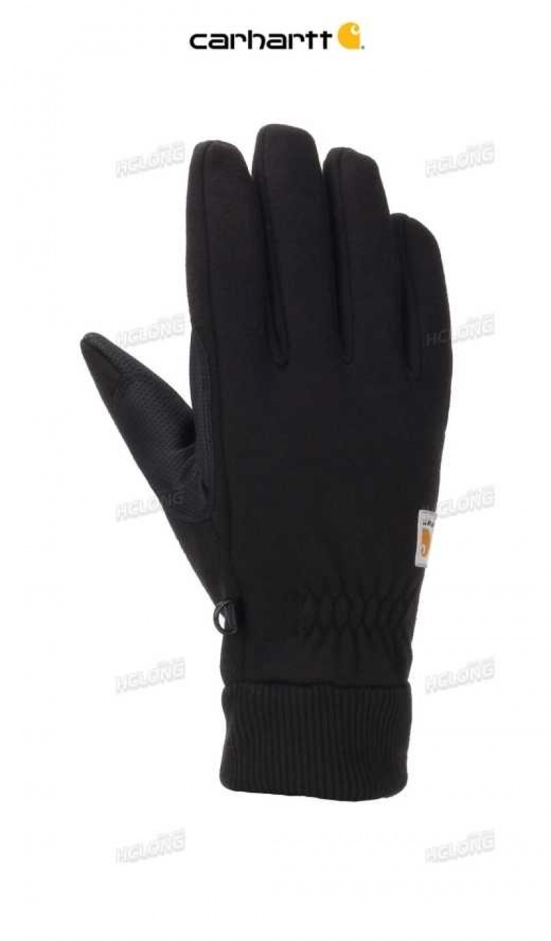 Noir Carhartt C-Touch Knit Glove - Danmark MJO-3954363