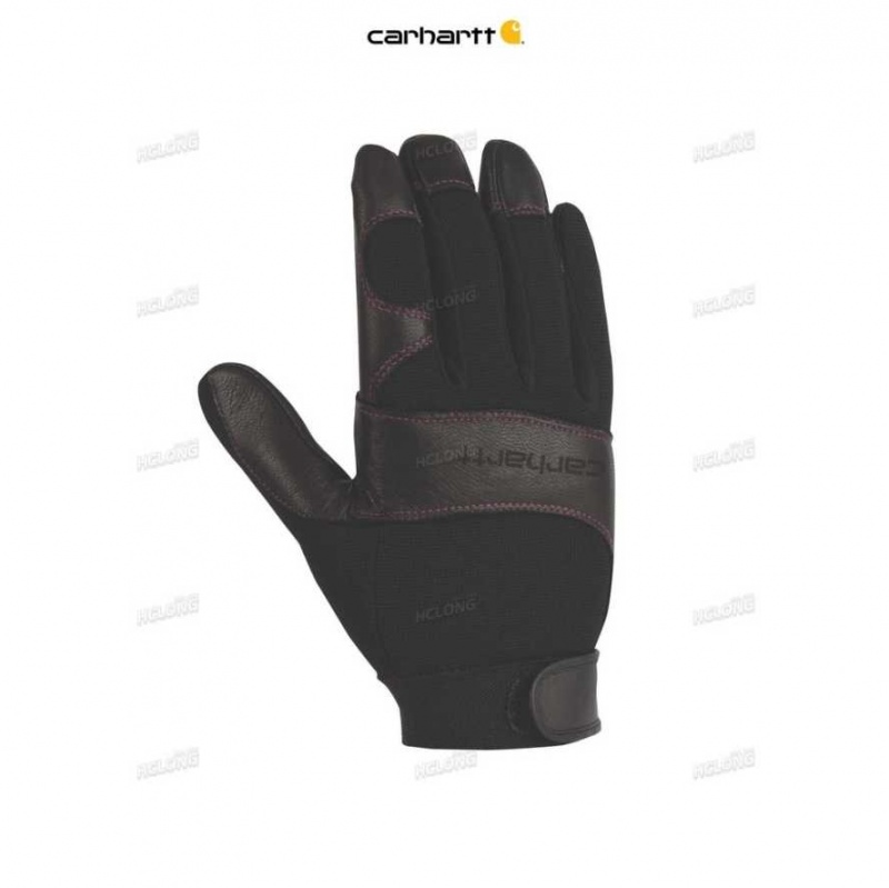 Noir Carhartt The Dex II High Dexterity Glove - Danmark JAD-0752471