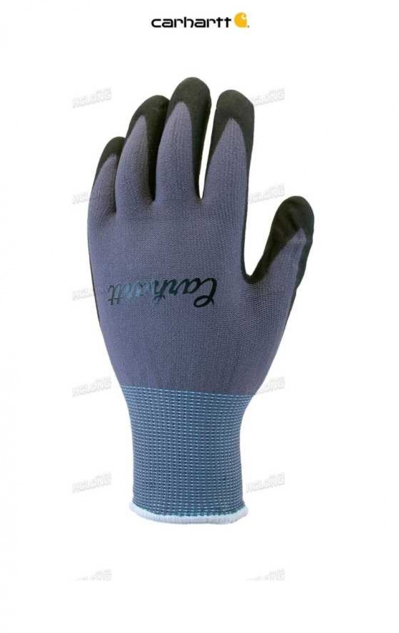 SHADOW HEATHER Carhartt All-Purpose Nitrile Grip Glove SHADOW - Danmark OLJ-0279539