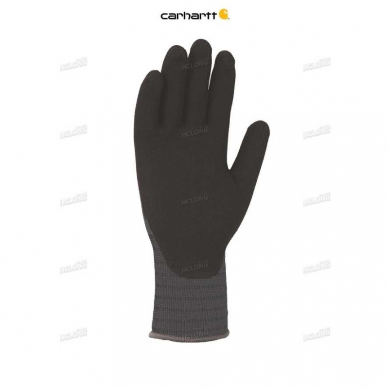 SHADOW HEATHER Carhartt All-Purpose Nitrile Grip Glove SHADOW - Danmark OLJ-0279539