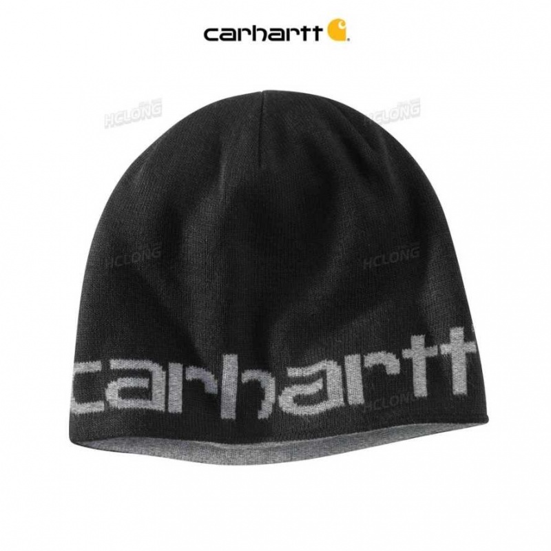 Noir Carhartt Greenfield Reversible Hat - Danmark XBG-3661163