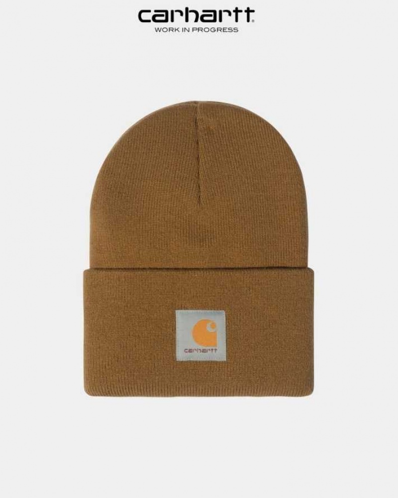 Marron Carhartt Wip x Quartersnacks Watch Hat - Danmark RFK-4787745