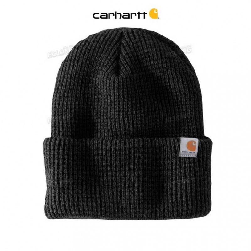 Noir Carhartt Woodside Hat - Danmark IFC-0385781