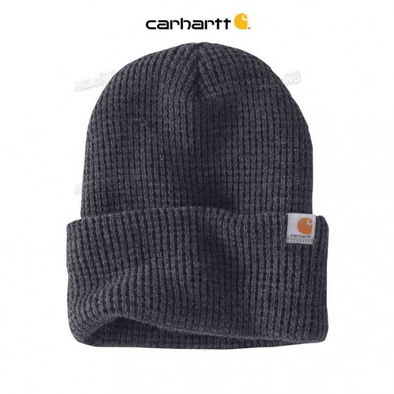 Coal Heather Carhartt Woodside Hat Coal - Danmark FES-0728598