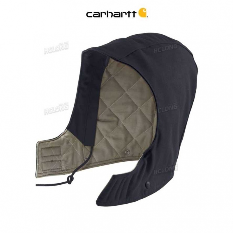 Noir Carhartt Flame-Resistant Duck Hood Quilt-Doublée - Danmark WRV-2861574