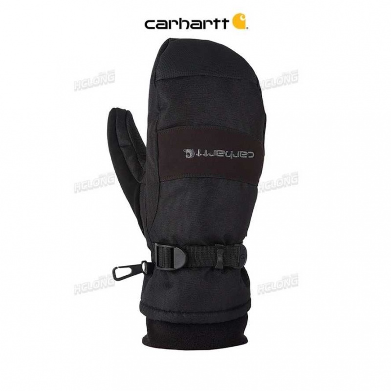 Noir Carhartt Imperméables Insulated Mitt - Danmark EDQ-5374773