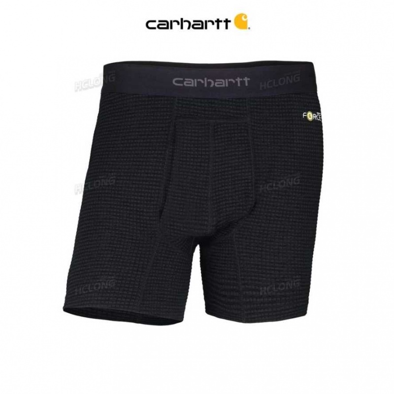 Noir Carhartt Base Force 5 Tech Boxer Brief - Danmark ABD-1000309