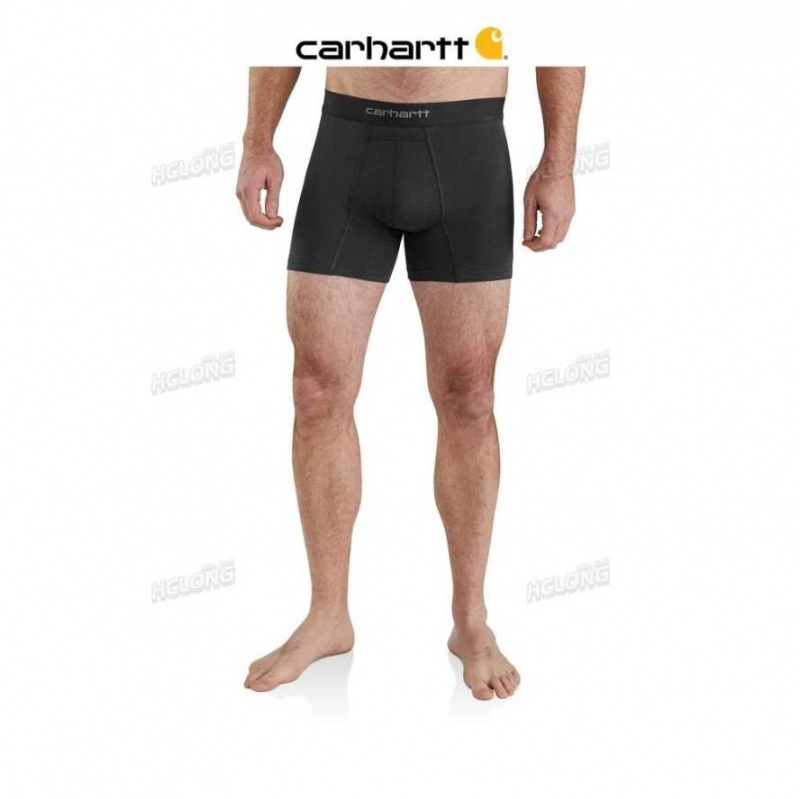 Noir Carhartt 5 Basic Boxer Brief 2-Pack - Danmark JLI-7422152