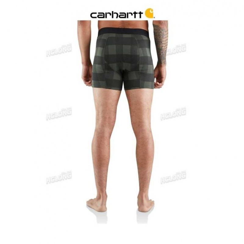 HUBBARD PLAID Carhartt 5 Basic Boxer Brief Printed 2-Pack HUBBARD - Danmark ORO-2589783