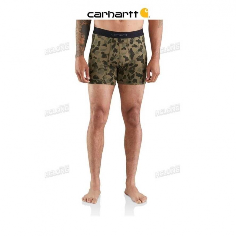 Camouflage Carhartt 5 Basic Boxer Brief Printed 2-Pack - Danmark OSP-0957749