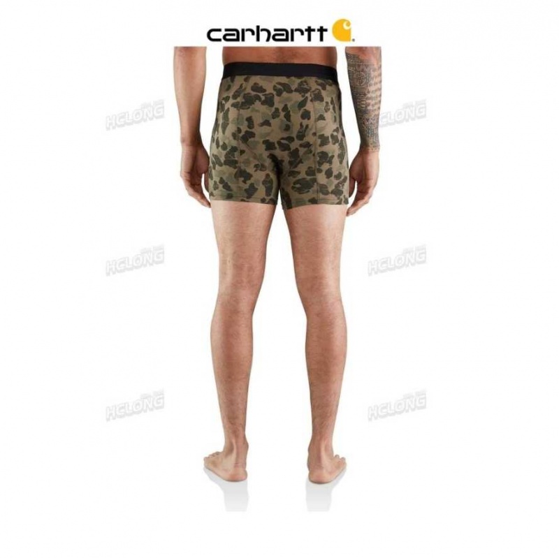 Camouflage Carhartt 5 Basic Boxer Brief Printed 2-Pack - Danmark OSP-0957749