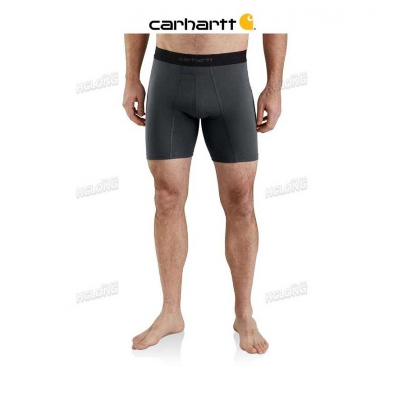 Shadow Carhartt 8 Basic Boxer Brief 2-Pack - Danmark UXZ-8211951