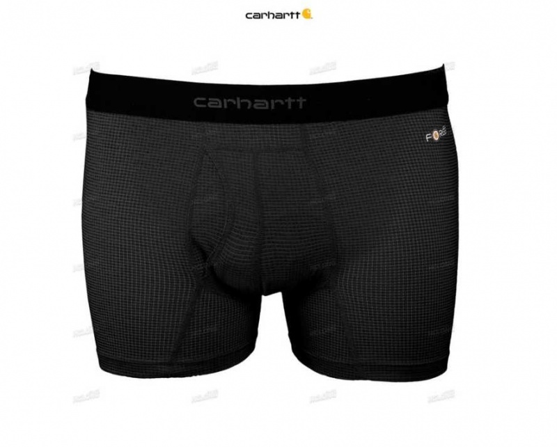 Noir Carhartt Base Force 5 Legere Boxer Brief - Danmark SZV-8107535