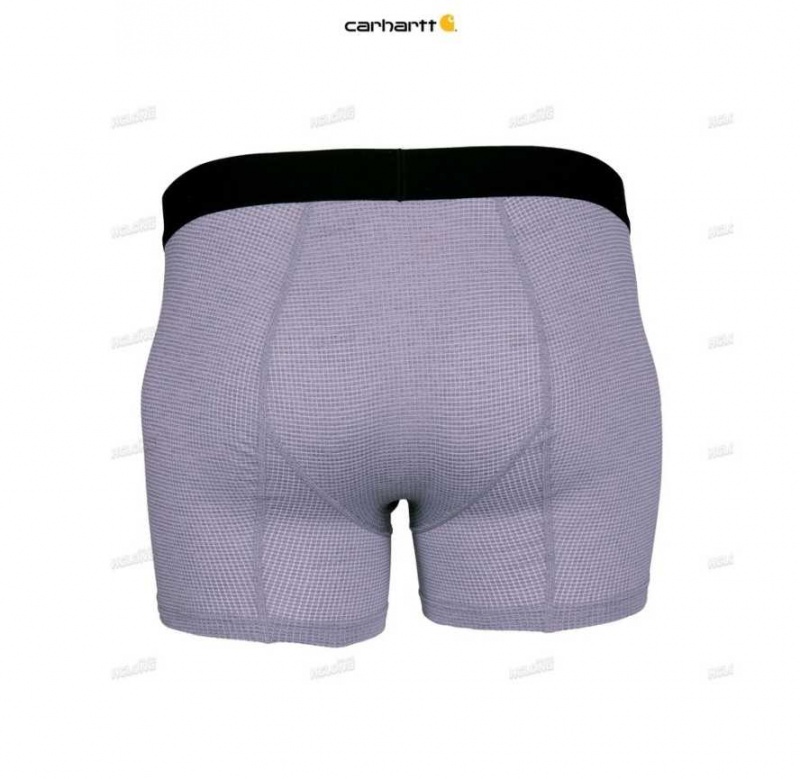 Asphalt Carhartt Base Force 5 Legere Boxer Brief - Danmark KPO-6068706