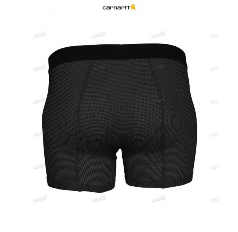 Noir Carhartt Base Force 5 Legere Boxer Brief - Danmark SZV-8107535