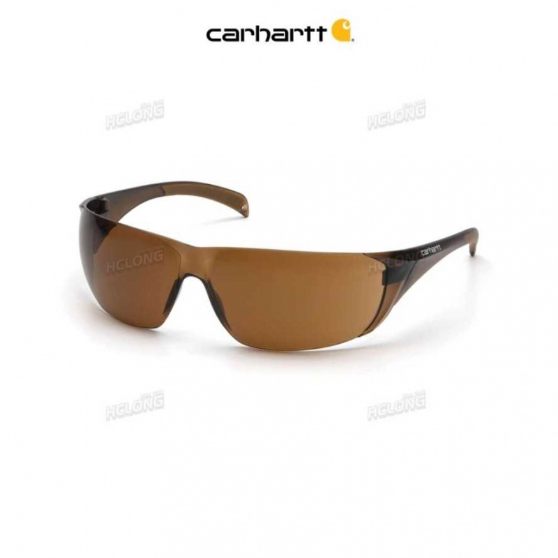 Sandstone Bronze Carhartt Billings Anti-Fog Sécurité Glasses Sandstone - Danmark GID-8112324