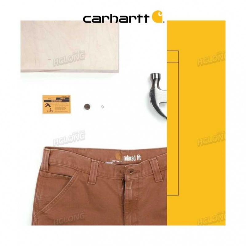 Antique Brass Carhartt Button Kit Antique - Danmark UAY-5154940