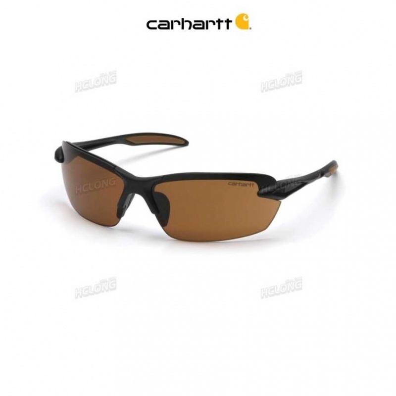 Sandstone Bronze Carhartt Spokane Sécurité Glasses Sandstone - Danmark NJH-7001117