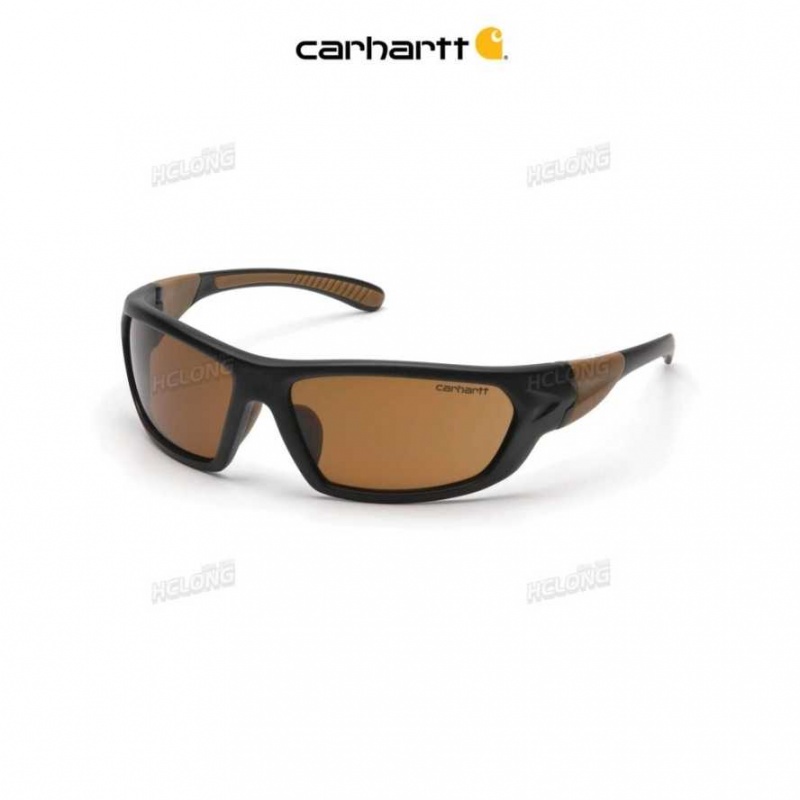 Sandstone Bronze Carhartt Carbondale Anti-Fog Sécurité Glasses Sandstone - Danmark ZVB-9375409