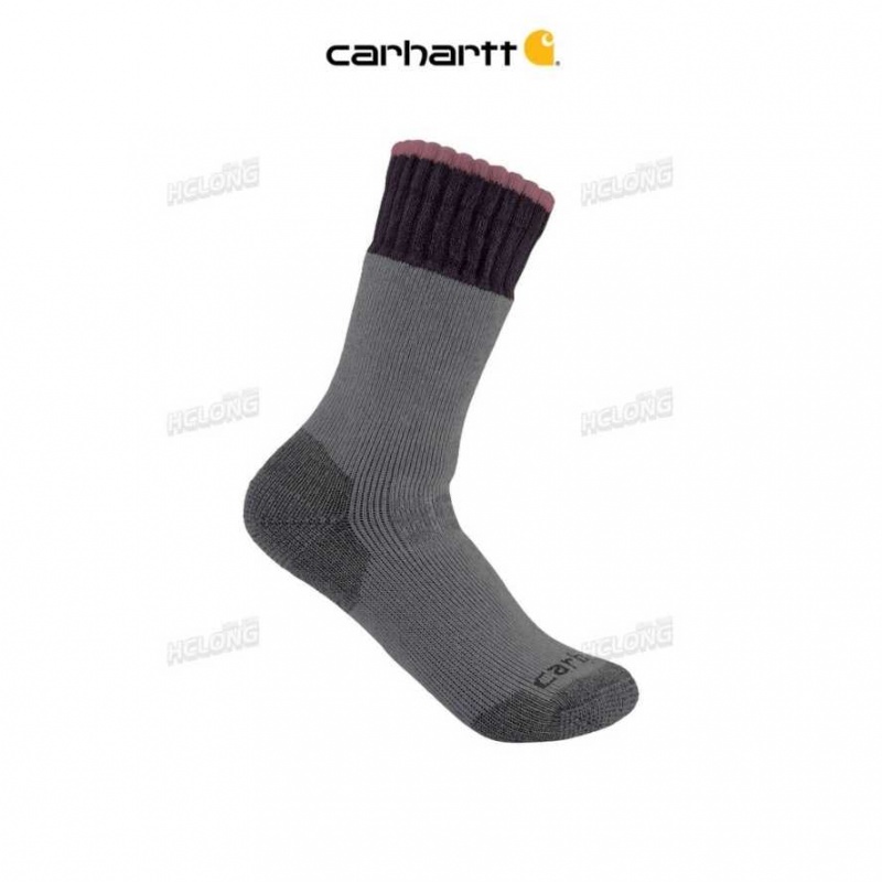 Gray Carhartt Heavyweight Synthétique-Laine Blend Boot Sock - Danmark JSI-1302718