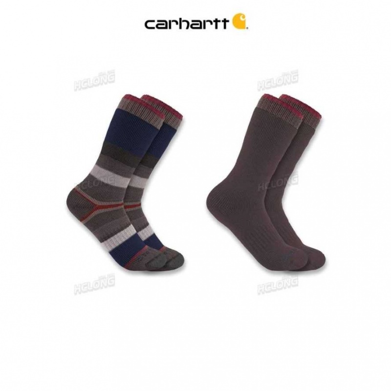 Tarmac Carhartt Heavyweight Crew Sock 2-Pack - Danmark KDS-8252798