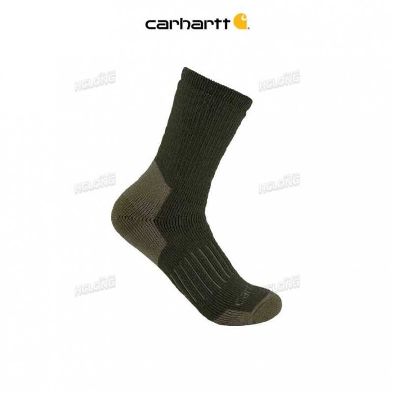 Moss Carhartt Heavyweight Synthétique-Laine Blend Crew Sock - Danmark PUN-5245248