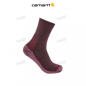 Berry Carhartt Force Grid Midweight Crew Sock - Danmark YJX-4433071