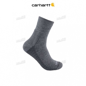 Asphalt Carhartt Force Grid Midweight Corta Crew Sock - Danmark AML-6010300