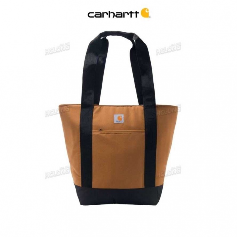 Marron Carhartt Insulated 40 Can Backpack Tote - Danmark HLZ-3365456