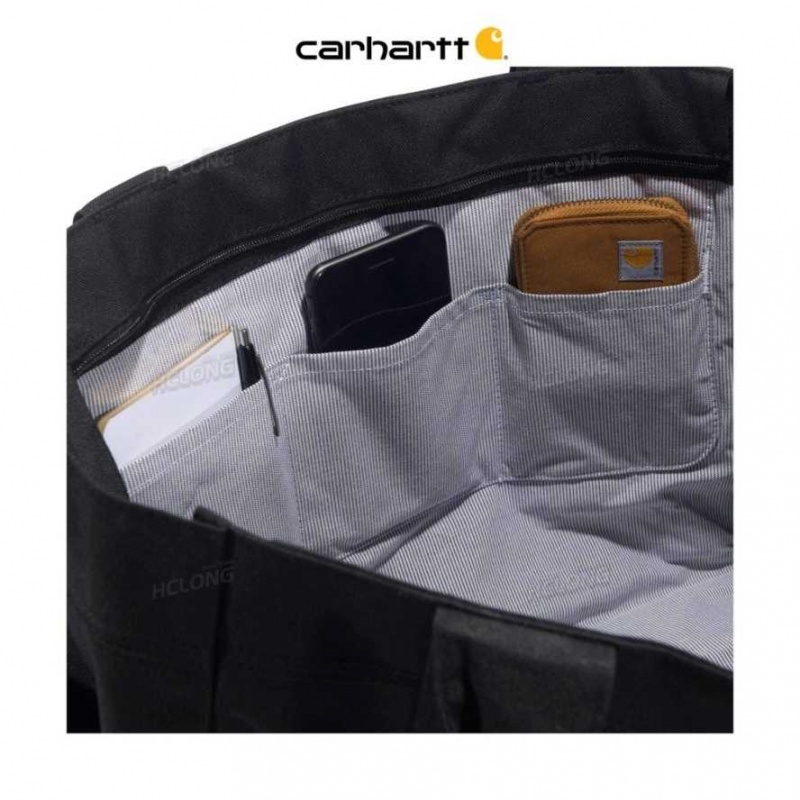 Noir Carhartt Horizontal Zip Tote - Danmark OAO-2864635